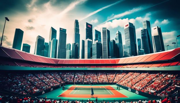 Tennis dengan Grafis yang Menarik Singapura
